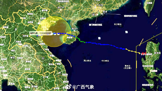 广西台风最新动态及影响分析