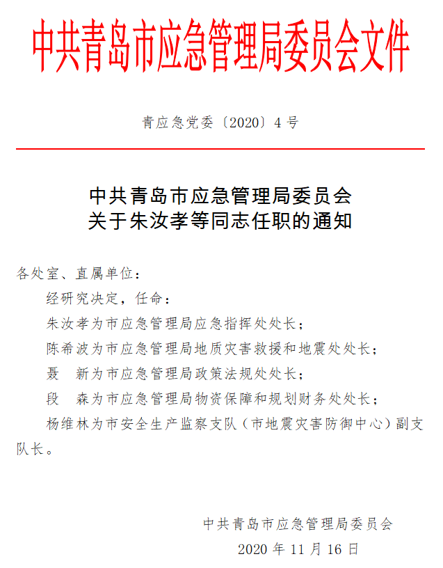 龙华区应急管理局人事任命揭晓，构建更强大的应急管理体系