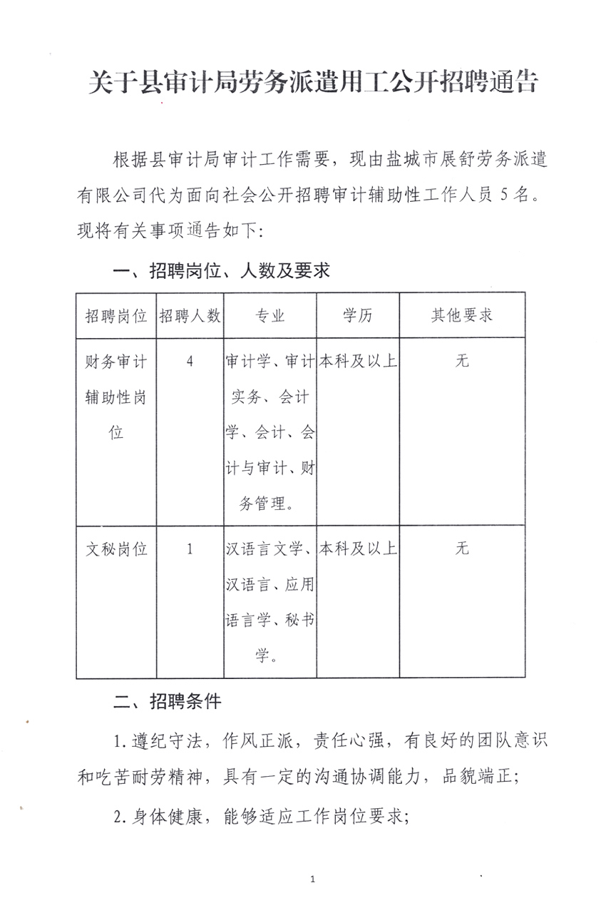 天长市审计局最新招聘公告详解