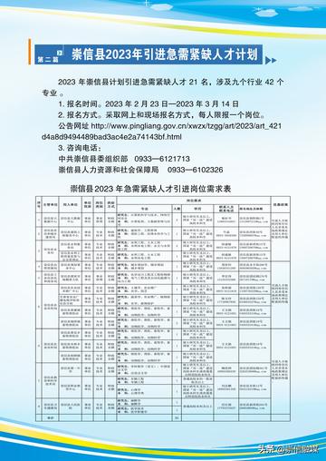 崇信县计生委最新招聘信息与职位详解